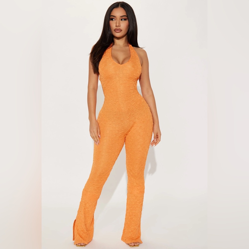 Here to Lounge Halter Top Jumpsuit